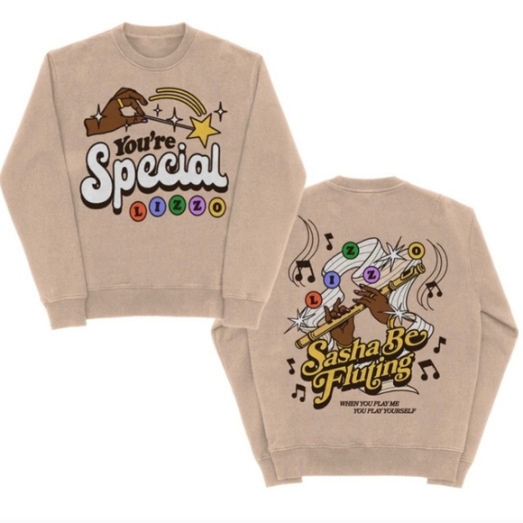 Lizzo You’re Special Tour Sweatshirt Size 5X NEW! Crewneck Official Merch - Picture 1 of 10
